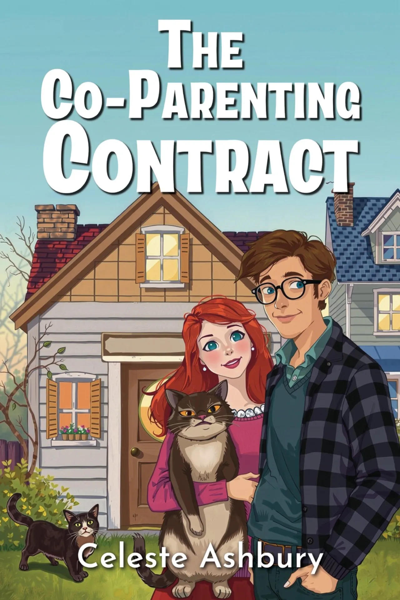 Book cover for The Co-Parenting Contract by Celeste Ashbury